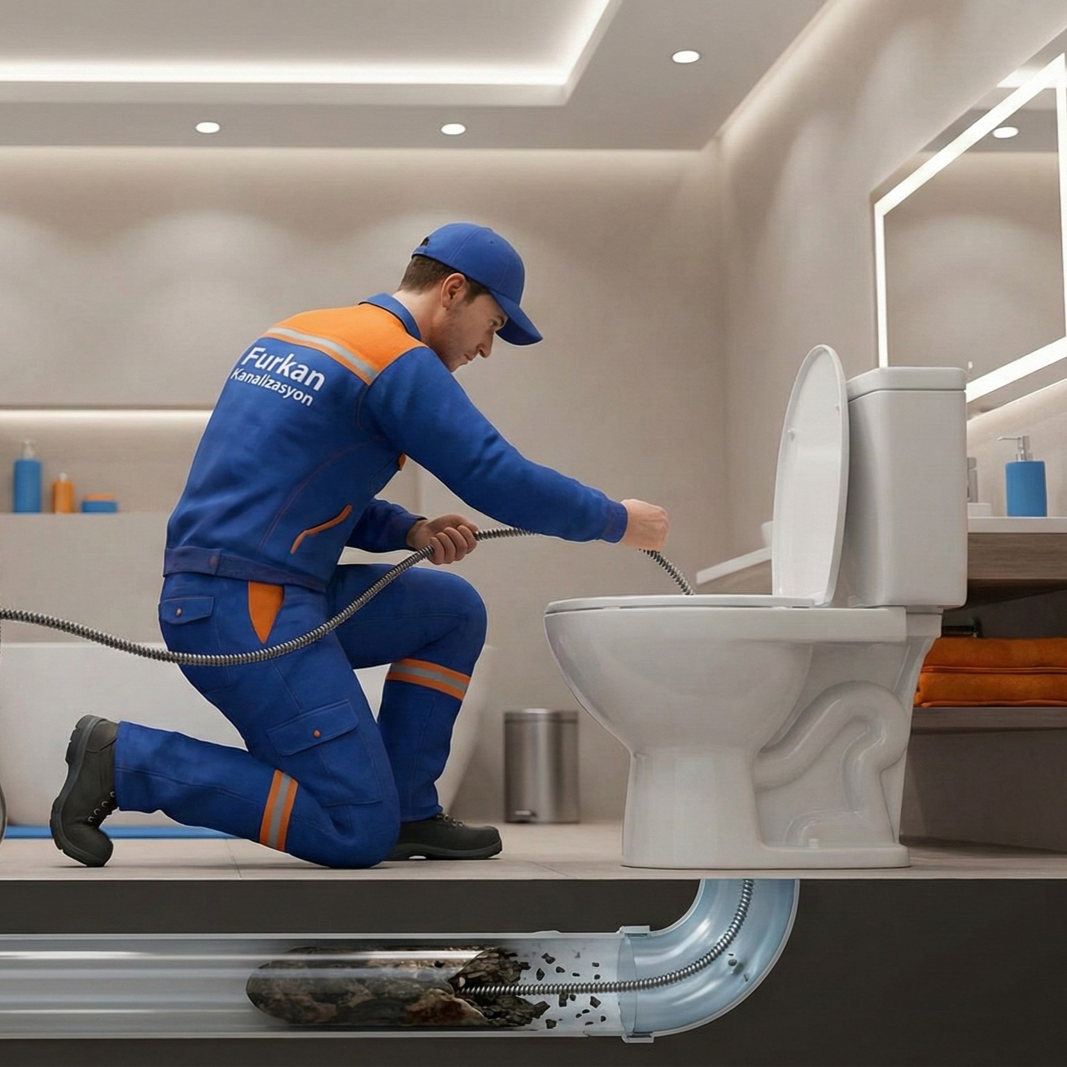 Tuvalet Tıkanıklığı Açma hizmeti, Antalya